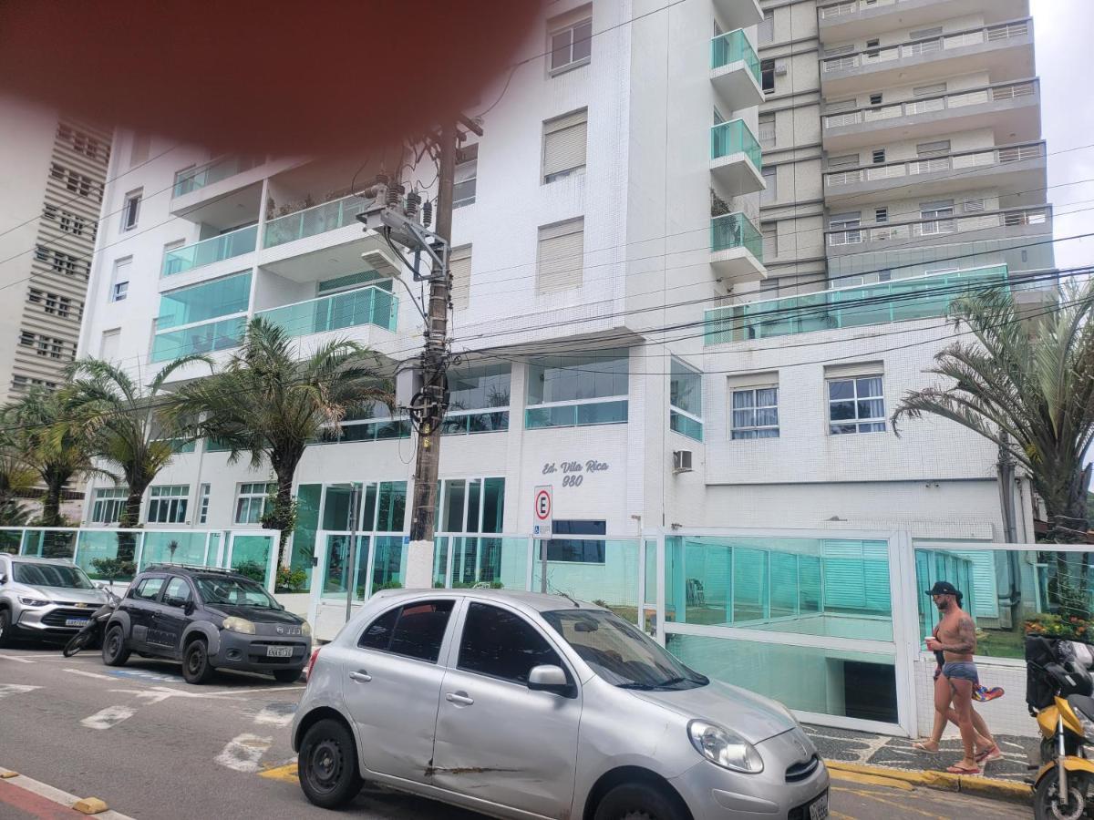 Exclusiva Varanda pé na areia Pitangueiras Guarujá Extérieur photo