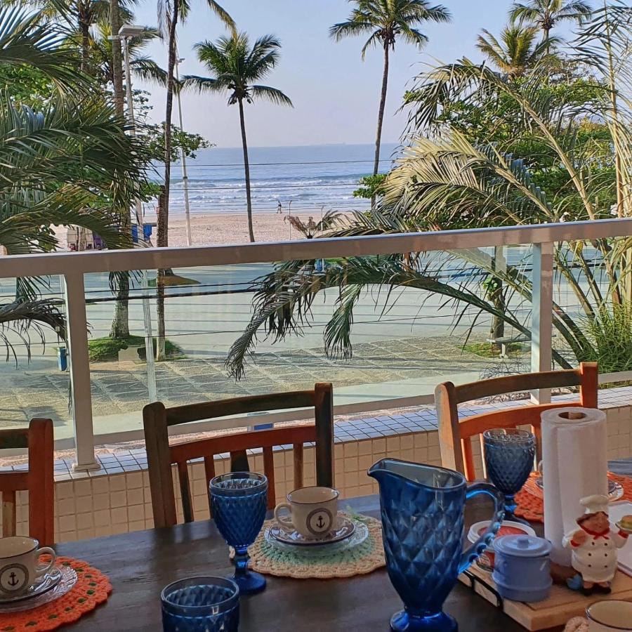 Exclusiva Varanda pé na areia Pitangueiras Guarujá Extérieur photo
