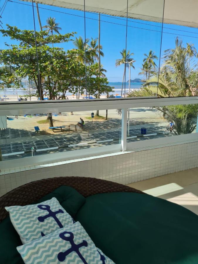 Exclusiva Varanda pé na areia Pitangueiras Guarujá Extérieur photo
