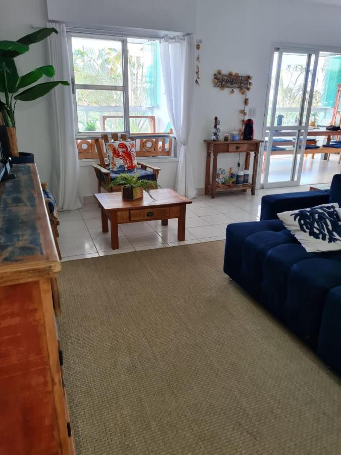 Exclusiva Varanda pé na areia Pitangueiras Guarujá Extérieur photo