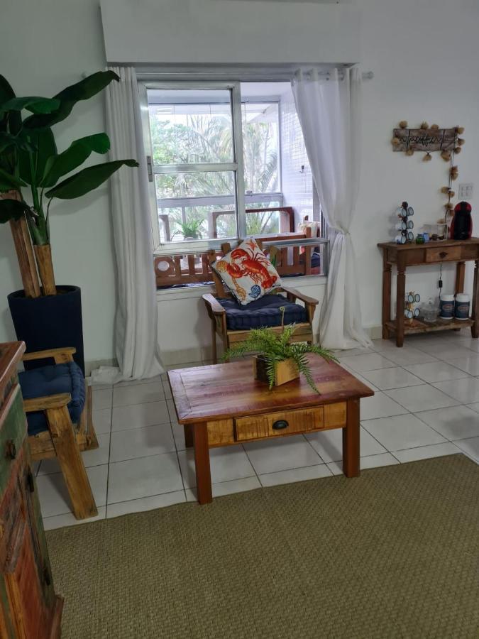Exclusiva Varanda pé na areia Pitangueiras Guarujá Extérieur photo