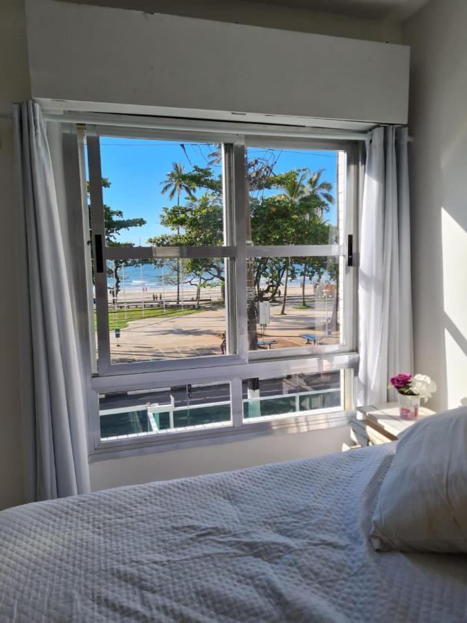 Exclusiva Varanda pé na areia Pitangueiras Guarujá Extérieur photo